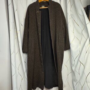 Eskandar Wool Duster / Trench Coat – Size 1